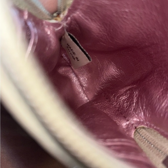 Coach Tan & Pink Metallic Heart Design Phone Case - Picture 11 of 13